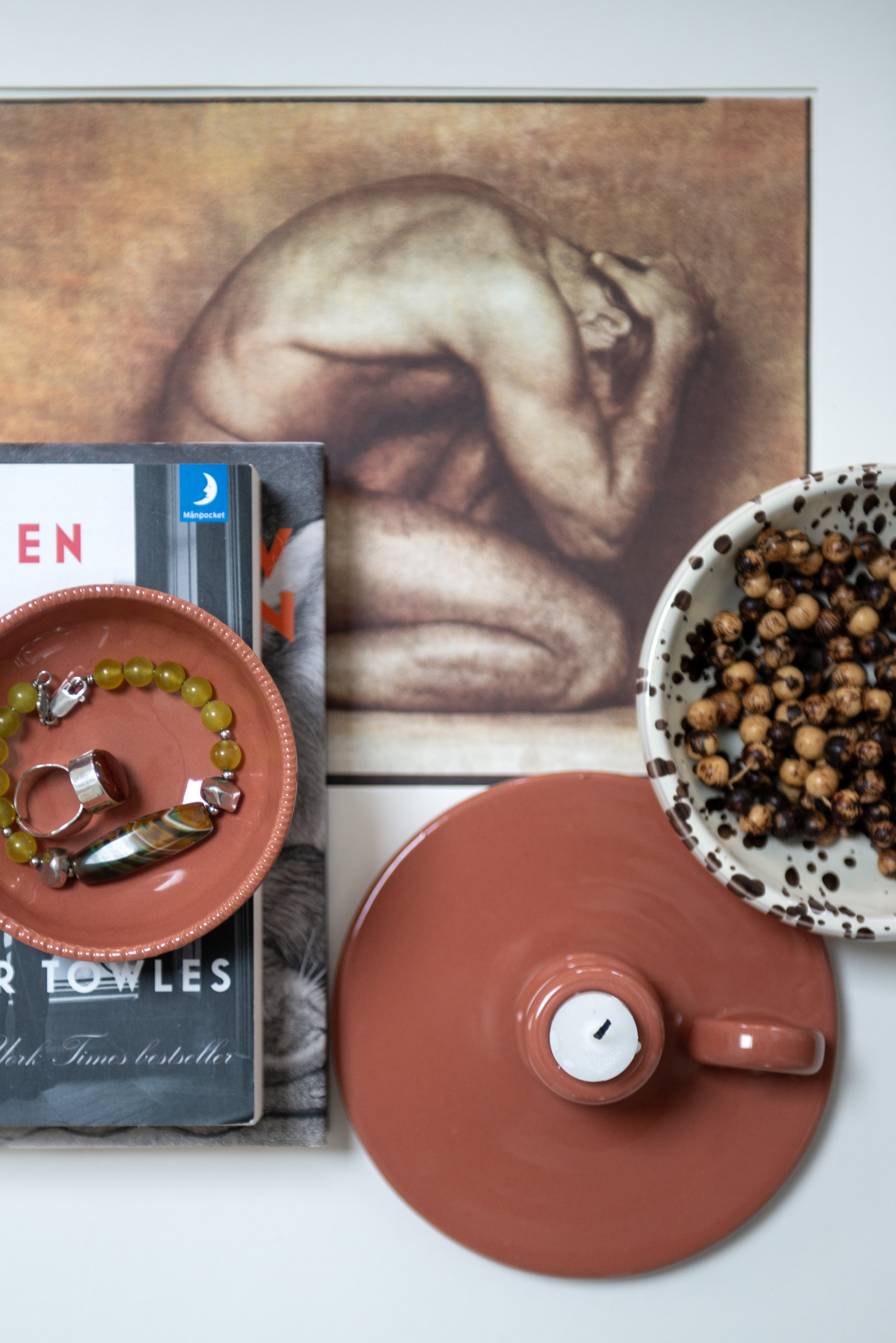 Salento-tallrikar i miljö